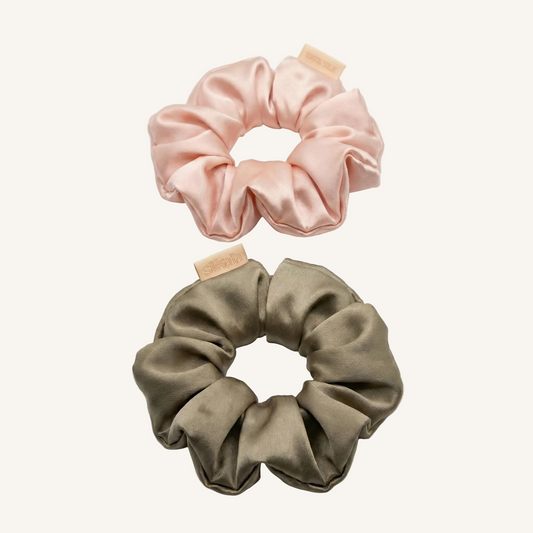 SilkaÏa - Chouchou en soie 4cm